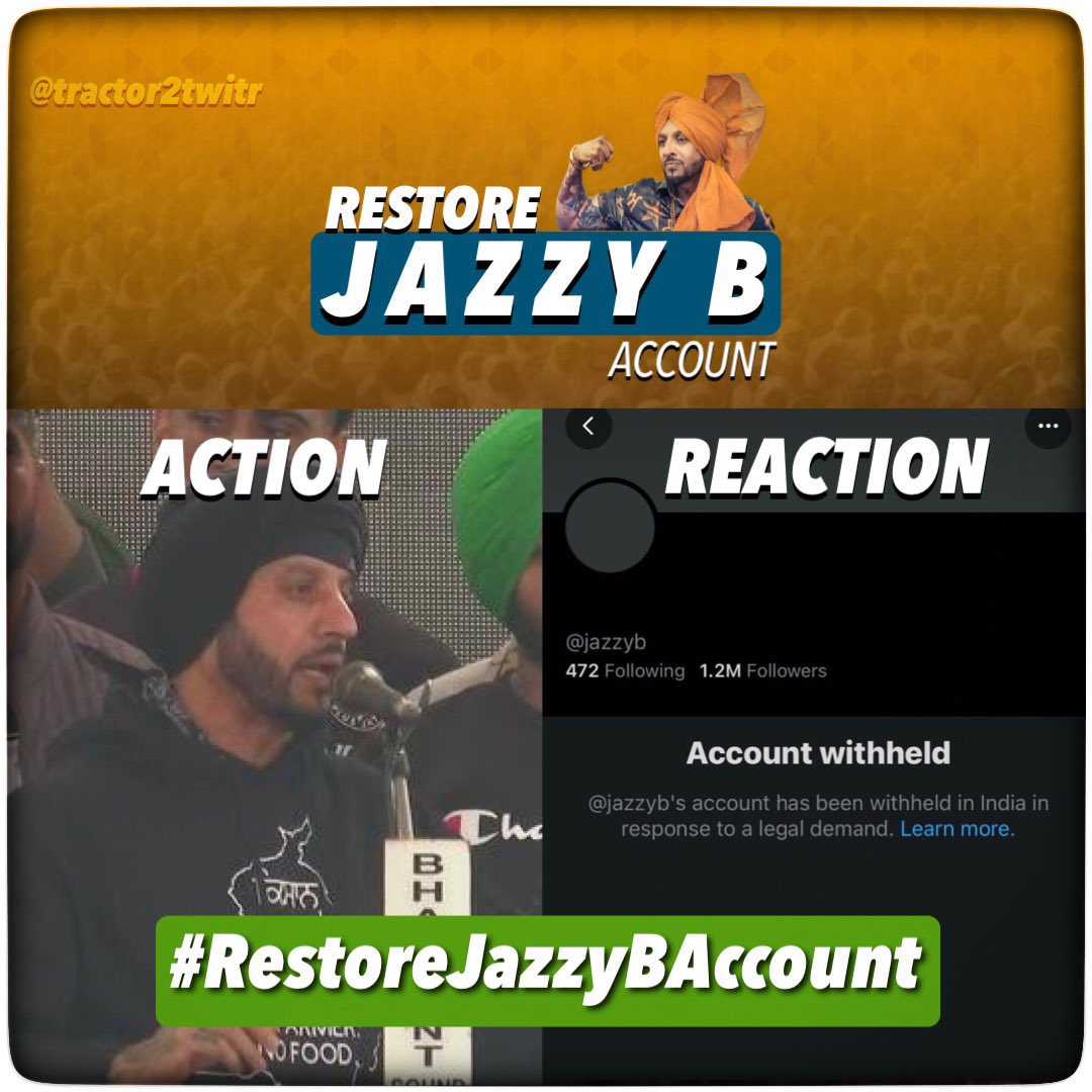 #RestoreJazzyBAccount