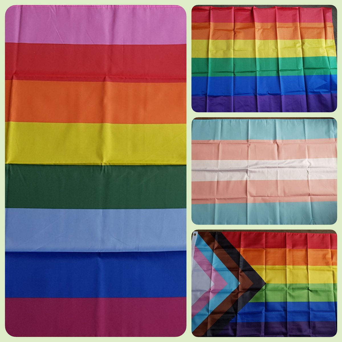 June is Pride Month, celebrating lesbian, gay, bi+ and Trans+ civil rights. Our #LGBTQI+ Staff Network have organised events for all staff:
17 June, exhibition stand
21 June, a Big Conversation "Bringing Medway out of the Closet"

The flags have arrived and we're ready to go