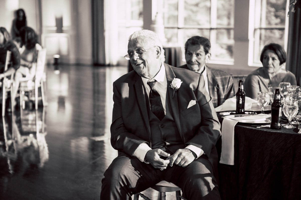 TheBrandiRhodes's tweet image. This is my favorite picture of Dusty. He’s watching Cody and me dance our first dance at our wedding. His face says it all. I miss you Dream. I can’t wait to one day point to this picture and hear Baby R say “Grandpa Dusty”.  ❤️