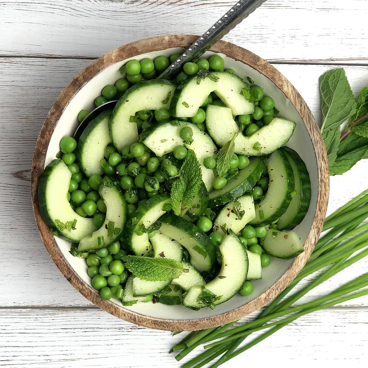 Fruit_4_London's tweet photo. Cucumber and peas come together beautifully in this crisp and refreshing salad. This recipe is perfect for spring and summer picnics, backyard barbecues, and potlucks. 
https://t.co/htKXfhwovv https://t.co/GP3QhUSflM