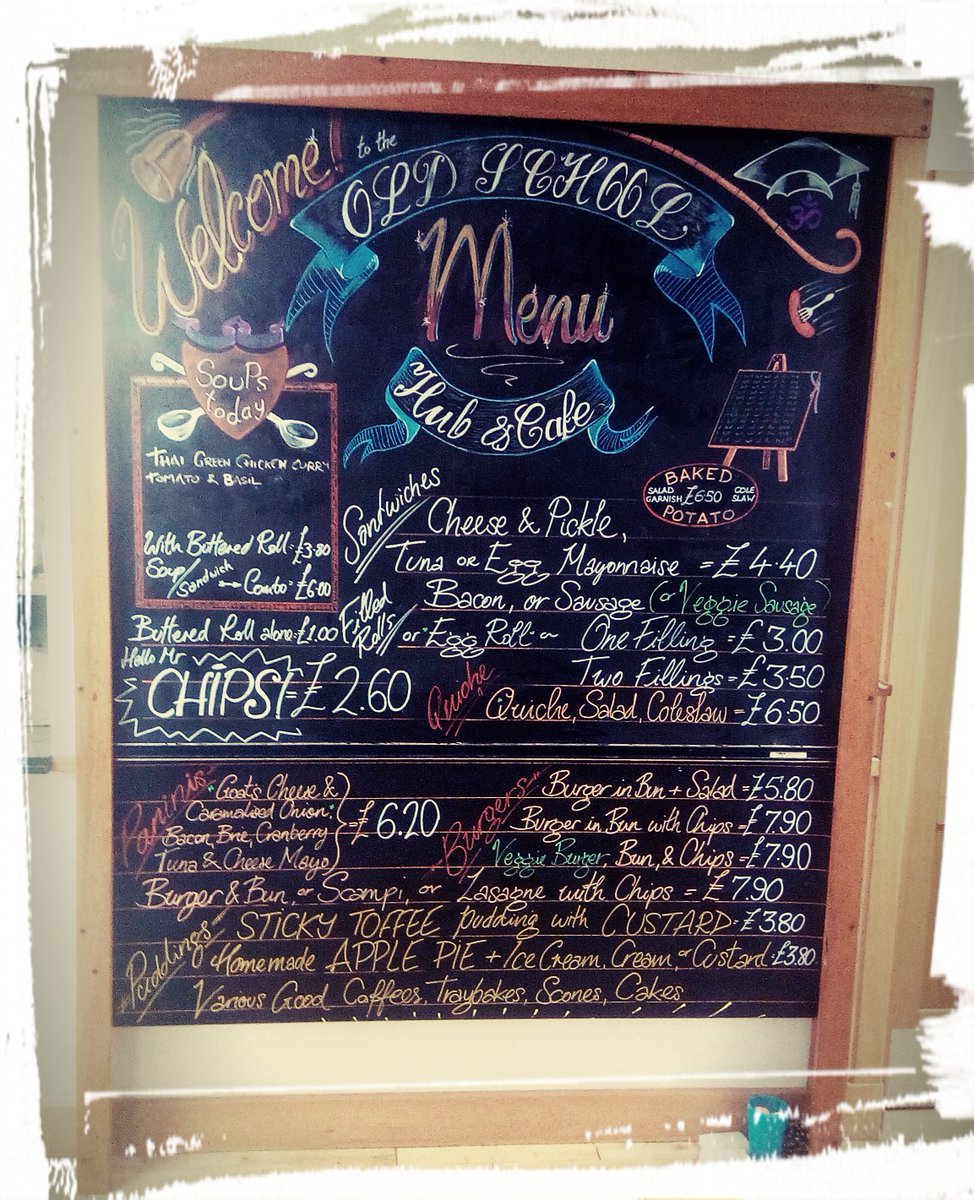 It's only a revamped #menu #board in our #cafe