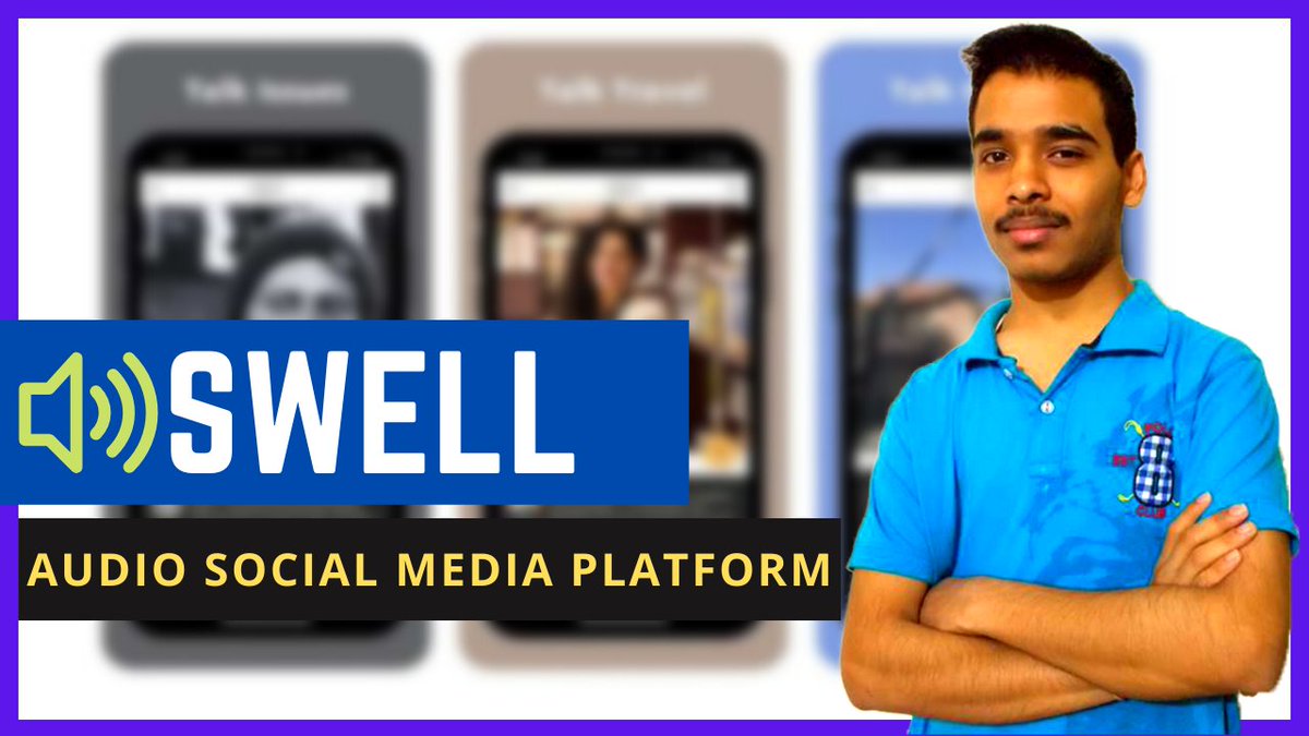 TecTrickss's tweet photo. Swell - The Audio Based Social Media Platform
Video Link:-https://t.co/O8sPNsldkX
#Swell #techupdate https://t.co/6Q8wJiCGYo