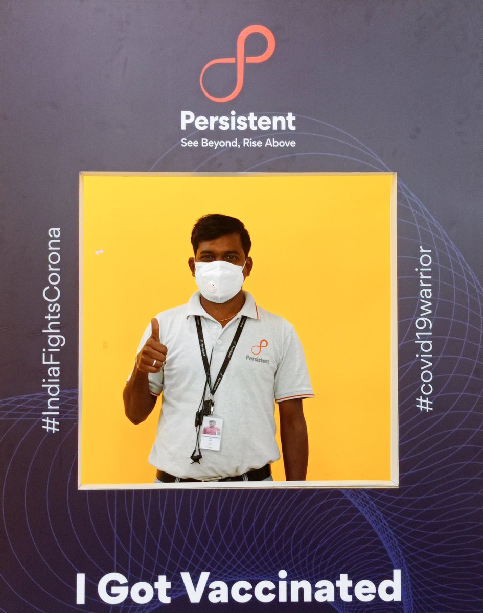 CSR_Persistent's tweet photo. Our colleagues in #Bengaluru getting vaccinated to #BreakTheChain. In the first phase, around 500 employees and their families have done their part for #IndiaFightsCorona thanks to our #PersistentWarriors. 
@anandesh @skkalra #SeeBeyondRiseAbove #LifeAtPersistent #Covid19Warrior https://t.co/8P6aLhBF7H