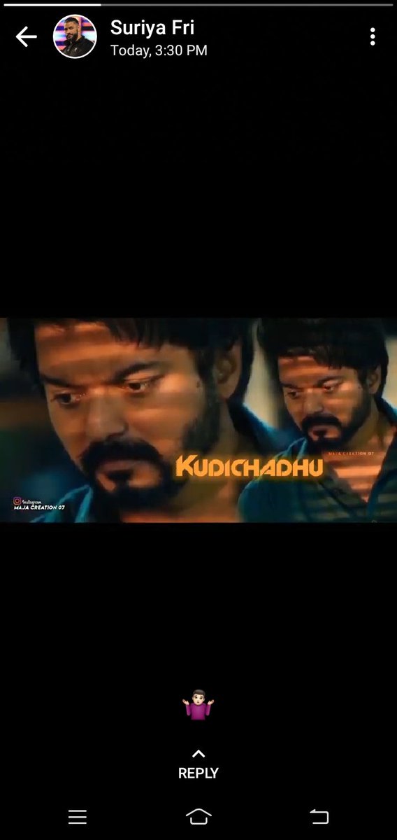 Kannanvfc13's tweet photo. My Friend ajith fan #QuitPanuda Song status😁❤
#Master @actorvijay https://t.co/g01je2Edi6