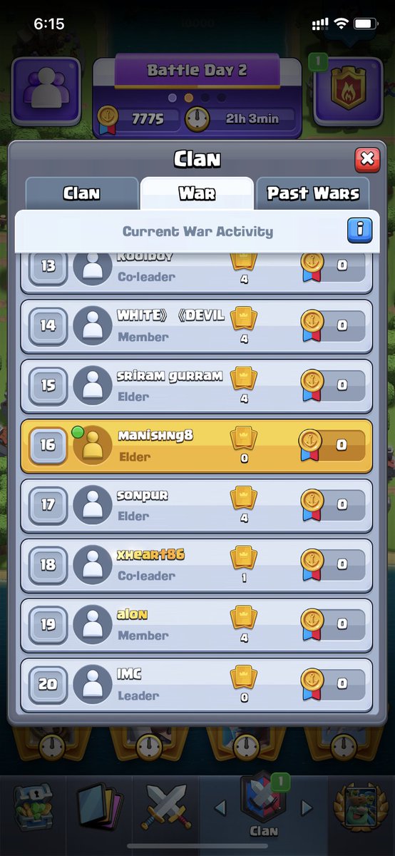 manishng8's tweet photo. @ClashRoyale  my trophies won for my clan became zero after maintenance :(
And I guess for many of us it became 0. https://t.co/XMivbVQHLc