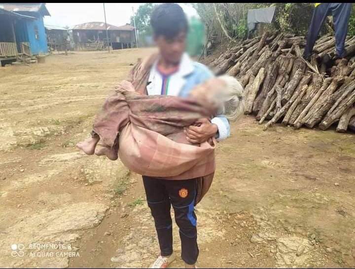 bd_willian's tweet photo. Clashes between SAC and CDF in Khua Hrin Tlan village, Thanatlang Tsp are intensifying and villagers have to flee into jungle to avoid Junta’s heavy weapons. #HelpKayah #June11Coup #WhatsHappeningInMyanmar  https://t.co/7G84aePTyv