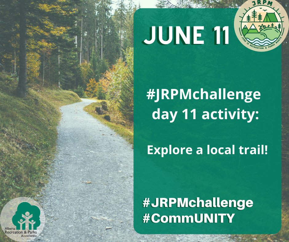 arpaonline's tweet photo. Happy Friday! Today we encourage you to explore a trail that is new or different from your typical route. Whether you visit trails in your community or another, show us where you explored today!
#JRPM #JRPMchallenge #CommUNITY #GetOutside https://t.co/zbM0nLSWVj