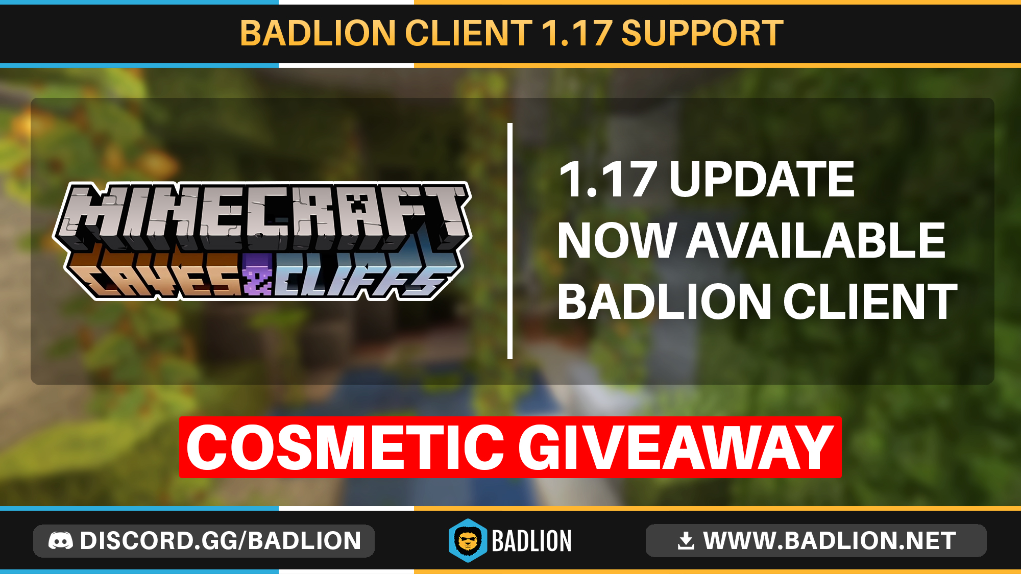 Badlion Client We Are Proud To Announce That We Have Released Minecraft 1 17 Caves Amp Cliffs Part I On Blc 3 0 To Make This Release More Special We Re