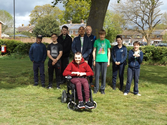 MGC_wsussex's tweet photo. Year 14 students thoroughly enjoyed activities provided by @activesussex #OutThere project. Students have  taken part in Cricket, Football and Tennis. #activesussex #SENDed #MGCcan #SENDfocus https://t.co/39Ow24THLC