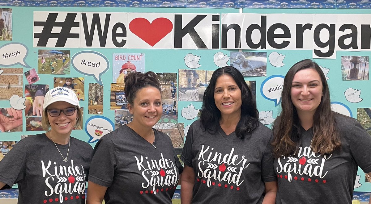 Wrapping up the year with my “Kinder Squad.” These ladies inspire me everyday! Thank you for welcoming me and working together this year! We make a great team! <a href="/MulleeMulleee/">Elizabeth Mullee</a> <a href="/MilesMichelle5/">Michelle Miles</a> @Miss_Connolly @NutSwampTigers