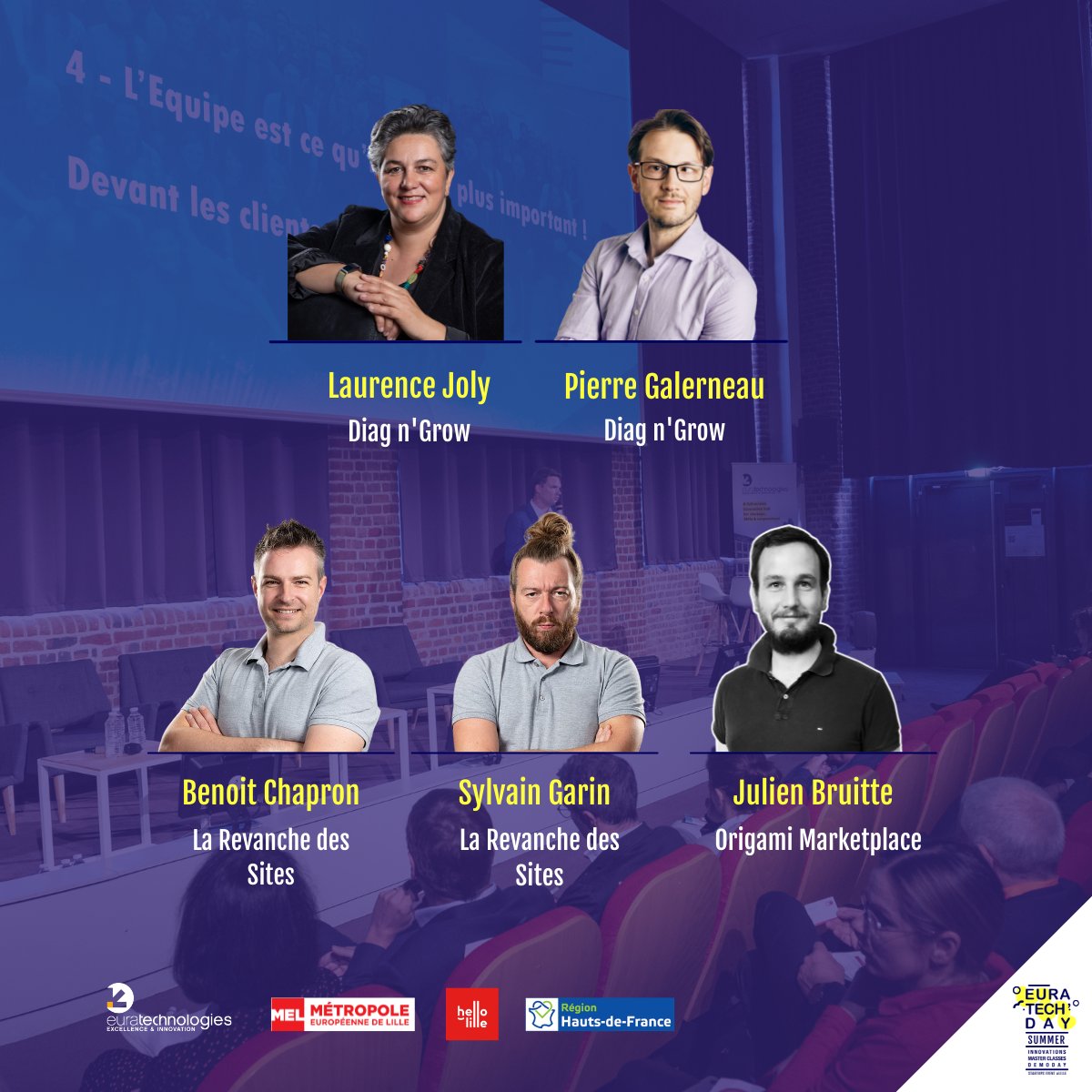 Diagngrow's tweet photo. #SAVETHEDATE #ETDS

Retrouvez nous le 24 Juin de 14h à 17h pour l'EuraTech'Day Summer !
Au programme, des conférences et des démos de startups suivies d'une session de networking conviviale😊
👉 Programme et inscription : https://t.co/16qKjLMtp0 https://t.co/d5LRERvXN9