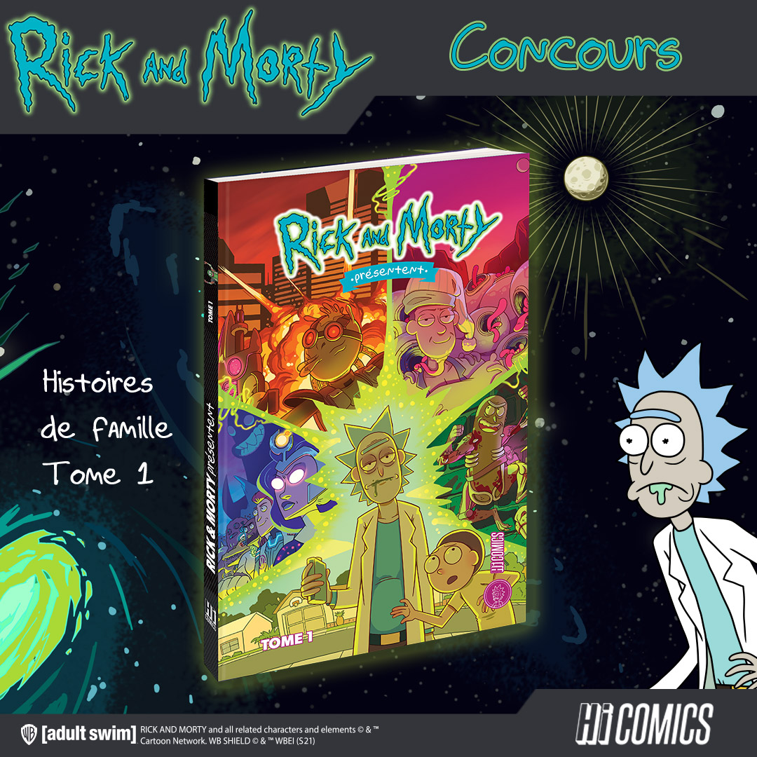 _ABYstyle's tweet photo. #CONCOURS 🛸
#RickAndMorty reviennent pour de nouvelles aventures ! Et grâce à @HiComicsFrance on vous fait gagner des exemplaires de cette nouvelle BD spin-off ! 

Pour tenter votre chance jusqu'au 23/06  : RT + follow  @HiComicsFrance et @_ABYstyle https://t.co/2SkEQe4kXZ