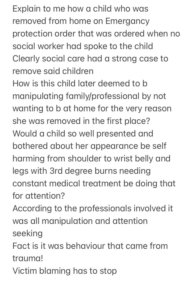 Stop blaming the child and the behaviours and find out the cause and step the F up and deal with it !