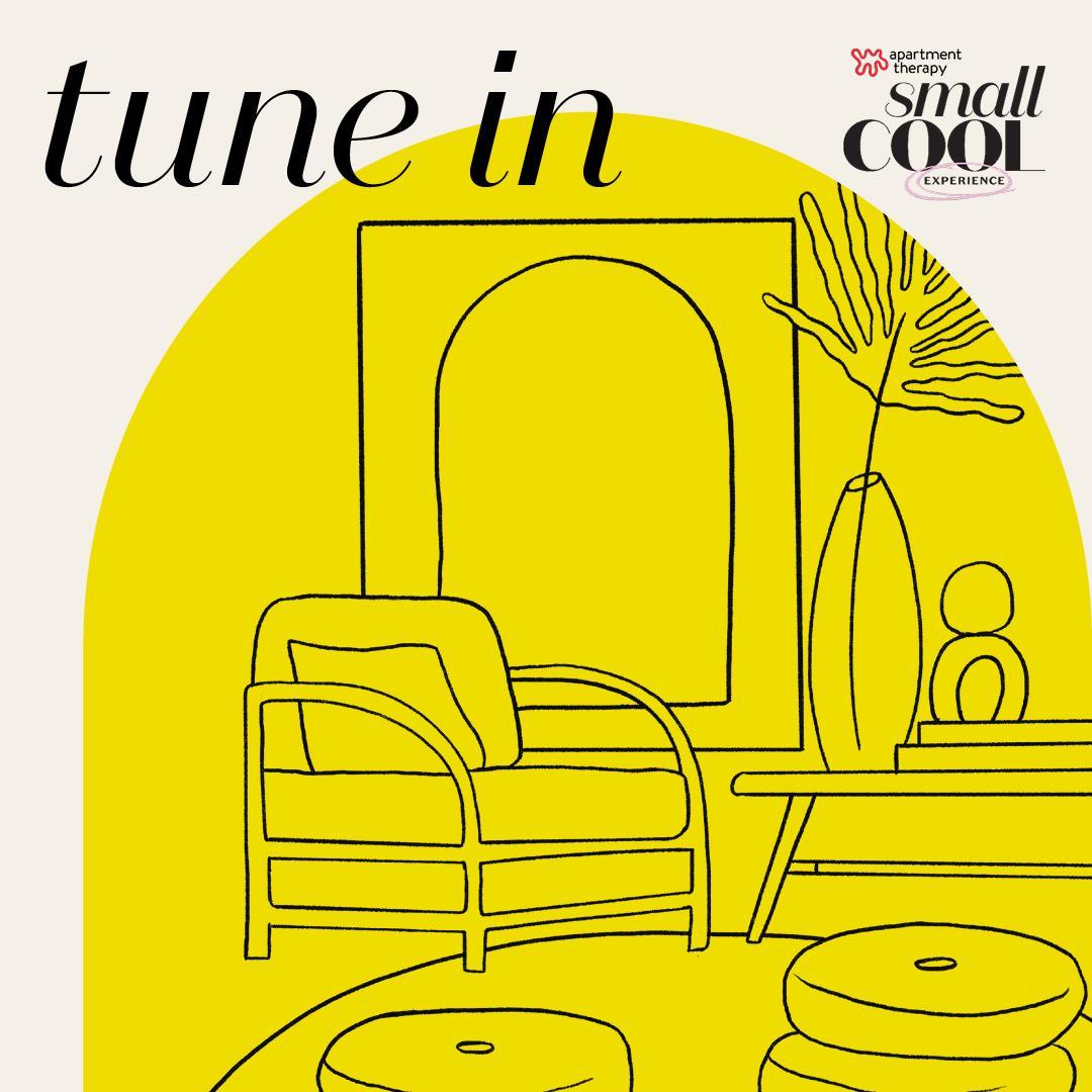 AptTherapy's tweet photo. Charge up those cell phones, plan out your snack situation, and fluff up your comfiest seat — the Small/Cool Experience starts tonight at 5:30PM ET, on Instagram! #SmallCool https://t.co/CWlDzo2xHu