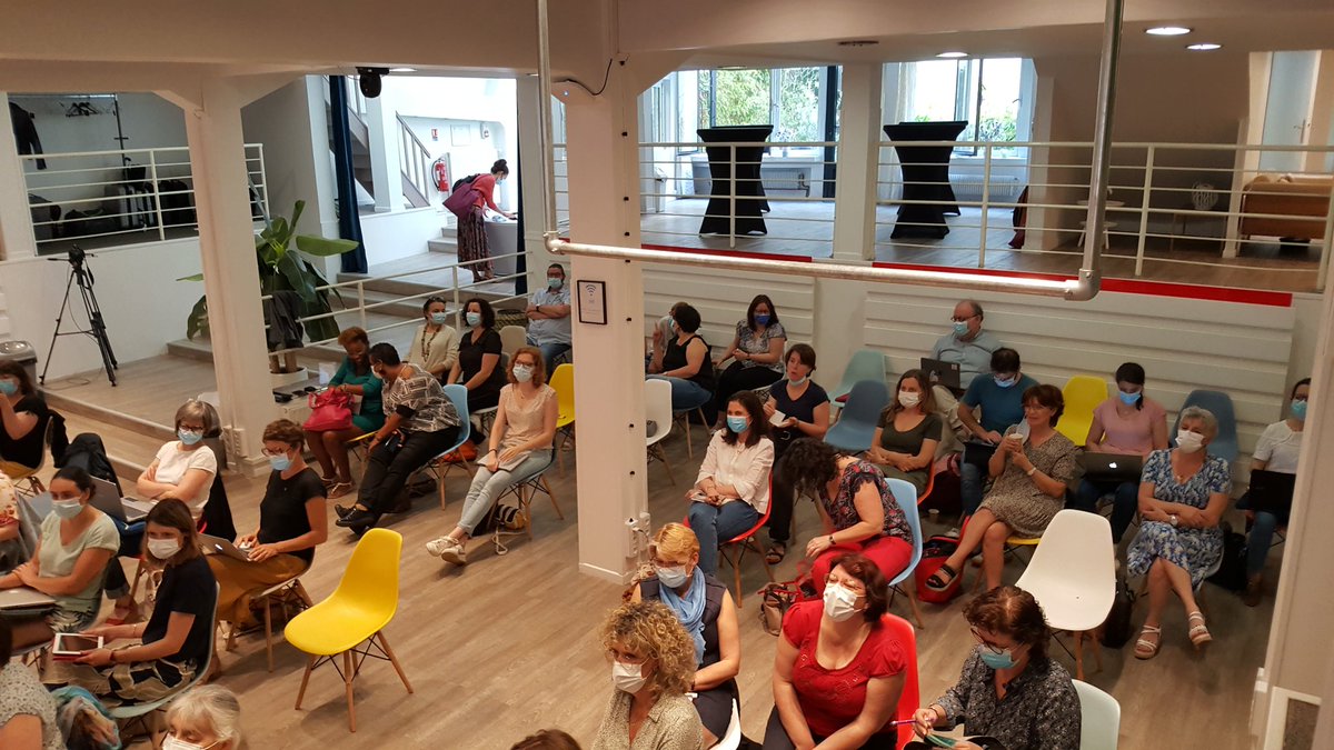 orthophonistes's tweet photo. Le CA fédéral est en réunion pendant 3 jours à Paris. Ravis de se retrouver en présentiel pour de riches débats. https://t.co/NRPXtozktU