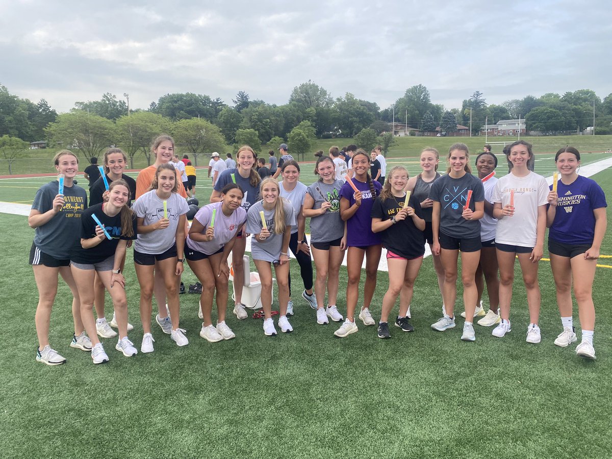 Week two down!! Some well deserved popsicles In this heat! #knightpride