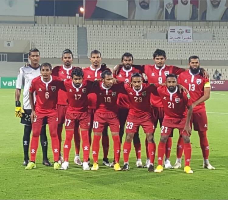 Shakittey's tweet photo. #Maldives - The game tonight is going to be a good one. Don’t forget to enjoy every single moment of it. Be sure to play smart and play strong! Good luck!!!

@ImranMohamed25 @alisuzain @maldivesfacsr @MaldivesFA #asiancup2023 #WCQ2022 https://t.co/MmcsmEa2rS
