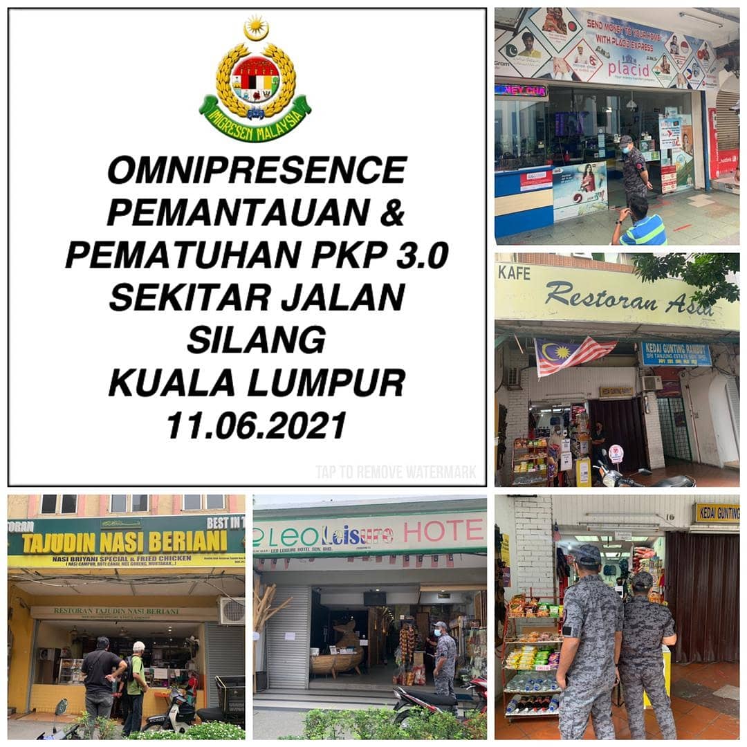 Uzivatel Imigresen Malaysia Na Twitteru Ops Pematuhan Perintah Kawalan Pergerakan Pkp Sebarang Maklumat Dan Aduan Pendatang Asing Tanpa Izin Pati Sila Hubungi Https T Co Jvd44toida Https T Co Rpo7ndetfe Https T Co 1uc6a0wpoo Twitter