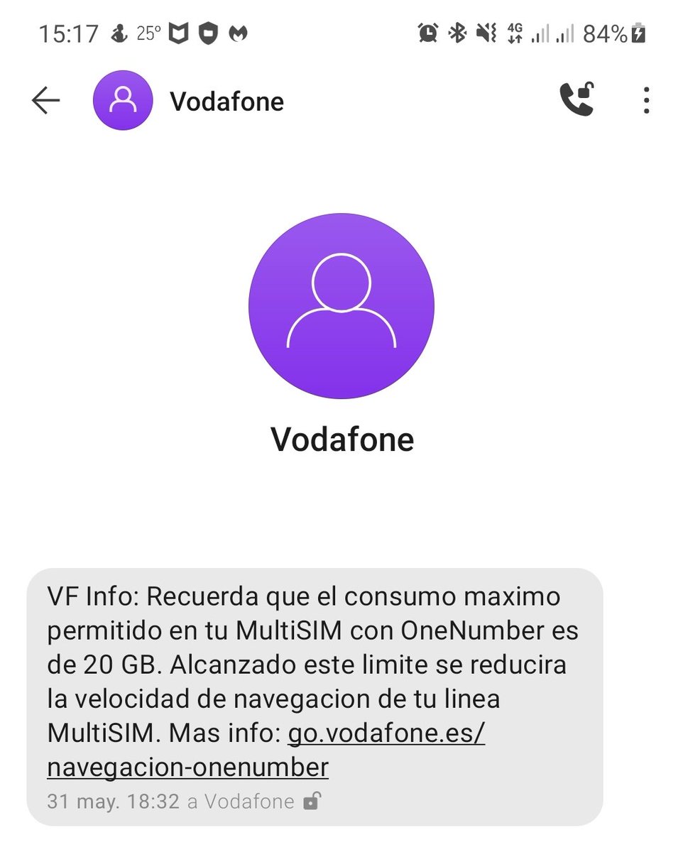 angeljal's tweet image. Hola @vodafone_es ¿por qué esta información no se me facilitó al contratar el #OneNumber? Tampoco es igual el consumo en un #GalaxyWatch3 que en una #GalaxyTabS7plus...

@Legalitas_ES
@consumidores