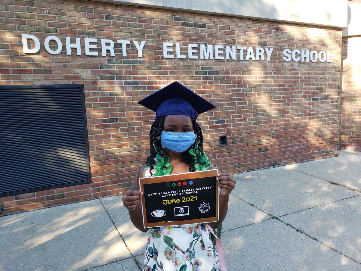 carsonteach's tweet photo. "Celebrate Good Times..... Come On!!! "  #WBLastDay2021 #wb2021 #DOhertyFAMILY @wbloomfieldschl @Long_DohertyWB Another Magical Day @ Doherty!!! https://t.co/uILUJ50Qvm