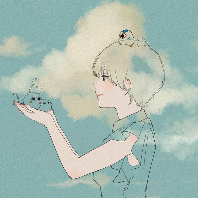 雲を描くの大好き*. 