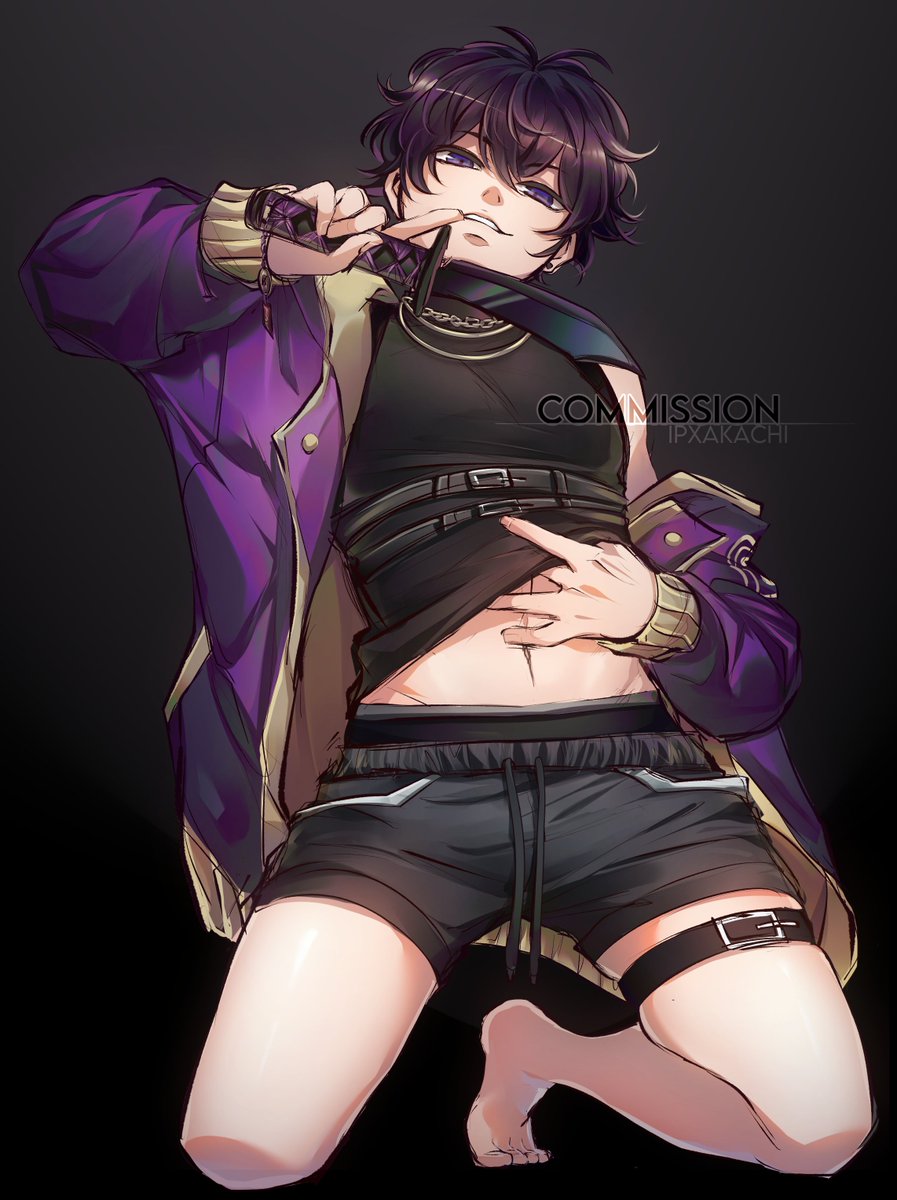 「Looking respectfully👀

Got commissioned」|Xeiv🦥のイラスト