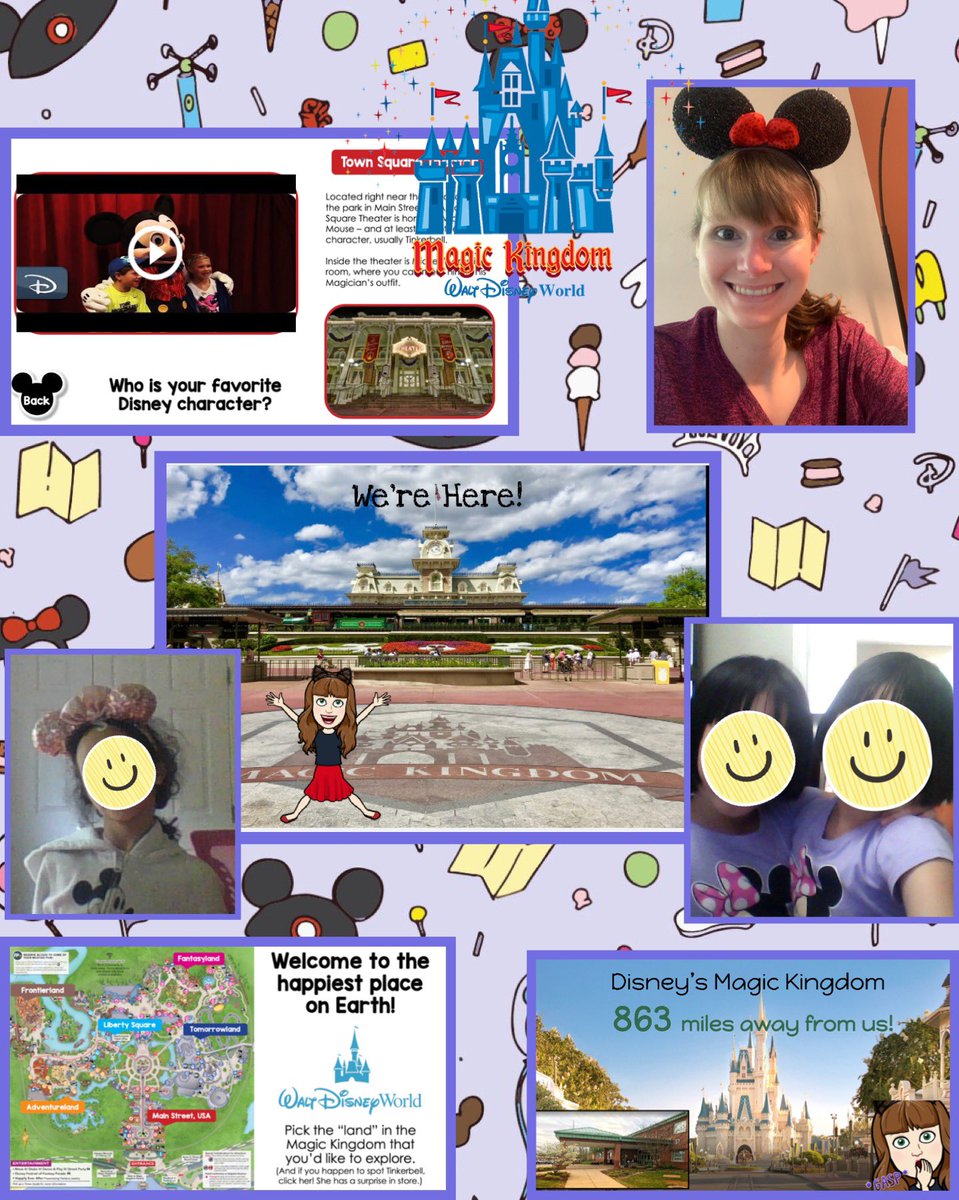 We went to Magic Kingdom! We rode rides, watched shows and met characters! #fcps #firstgrade