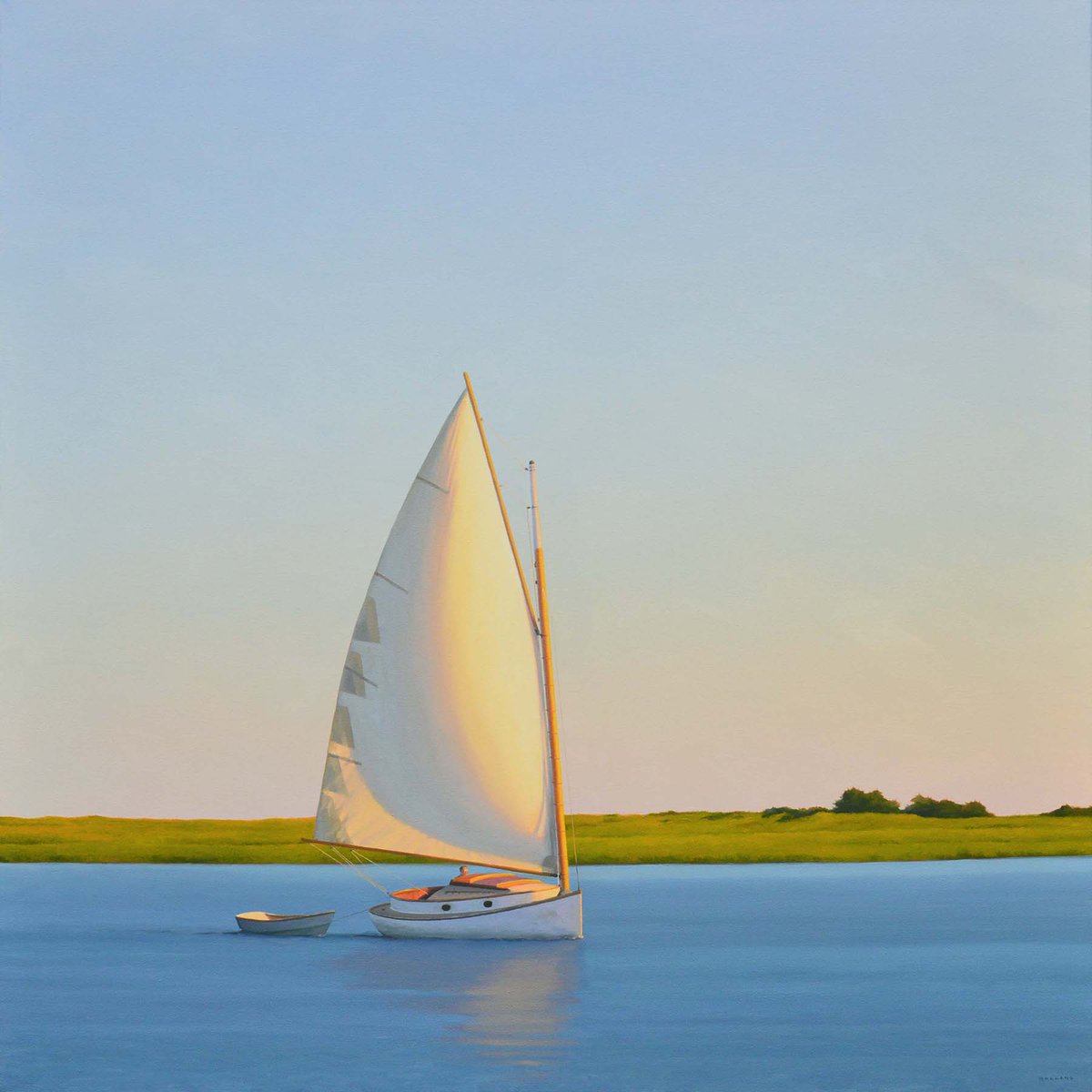 trt2tv's tweet photo. Ressam Jim Holland’ın, Edward Hopper’ın tarzından esinlenerek oluşturduğu eserleriyle içinizi serinletmeye geldik. ⛵ https://t.co/O6ccq3wMae