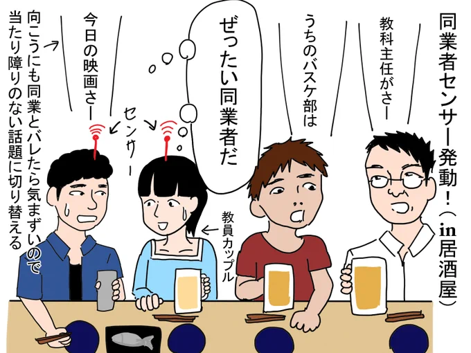 外飲み・カラオケの場面まとめ。 