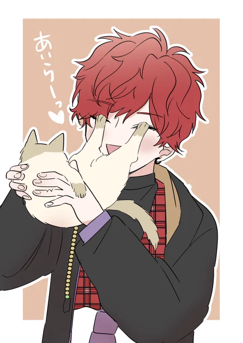 マシュマロリクのヒロくんです〜🥳ねこあいらとヒロくんのイラスト、かなり前のものだったのですが覚えていてくださって本当に嬉しいです🥺✨
リクありがとうございました😚💗 