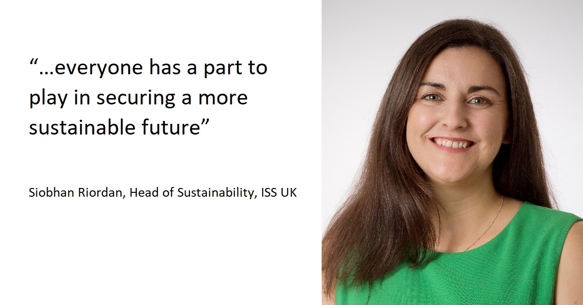 ISS__UK's tweet image. Sustainability has prime place on the 2021 #G7 Summit agenda and FM has a prime place to ensure sustainable and effective workspaces. Siobhan Riordan, #ISSUK discusses her role effecting change:  iss.gd/1x-
#NetZero #PeopleMakeplaces #ISSNetZero #ISSWorld
