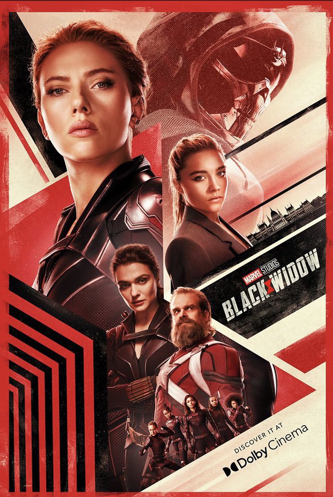 Black Widow Dolby Poster