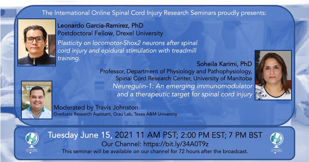 International Online SCI Research Seminars tweet media