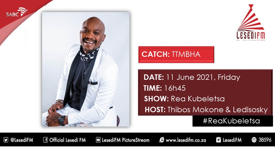 LesediFM's tweet photo. #Reakubeletsa2021- #SkeemSaDrive #itsebemotjha #knowyourspace - Re bua le @ttmbha - dula le rona - @Thibos_Mokone @LediSosky @DikelediDkay @kagisosebudi https://t.co/WDiOPZdMU1