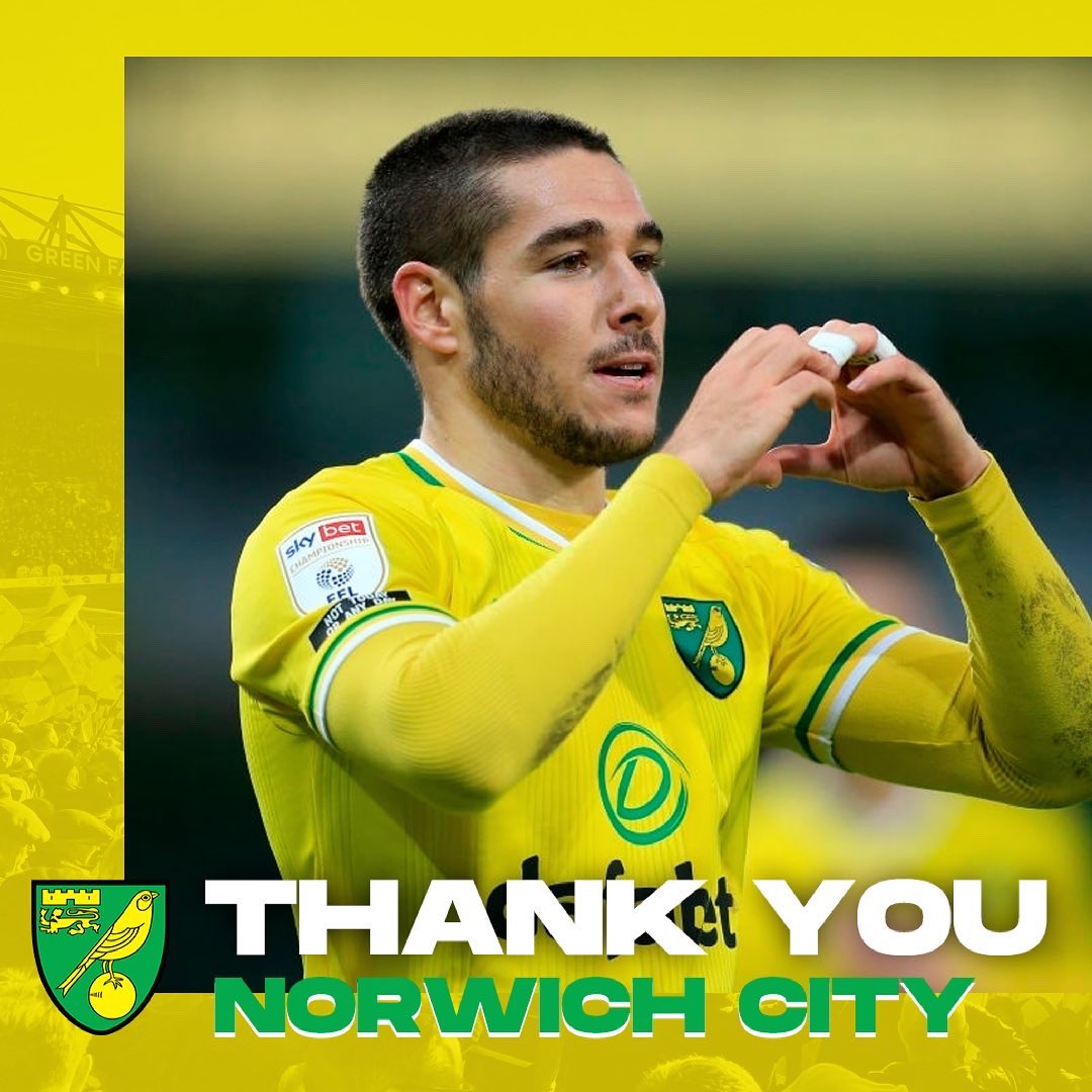 EM10Buendia's tweet photo. THANK YOU @NorwichCityFC 💛💚 https://t.co/MrnUZ1OSmO
