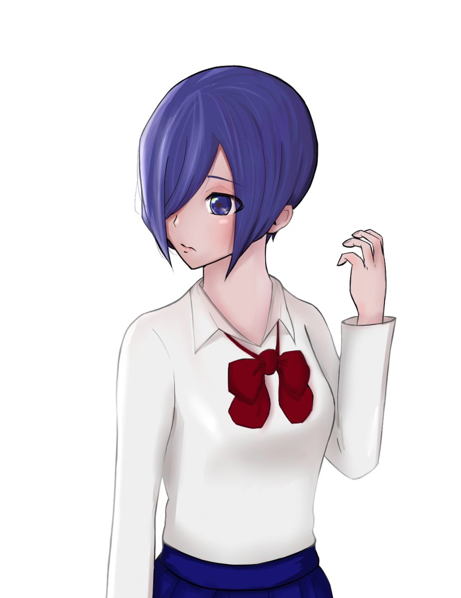 真木山春吉 V Twitter トーカちゃん イラスト イラスト初心者 東京喰種 霧嶋董香