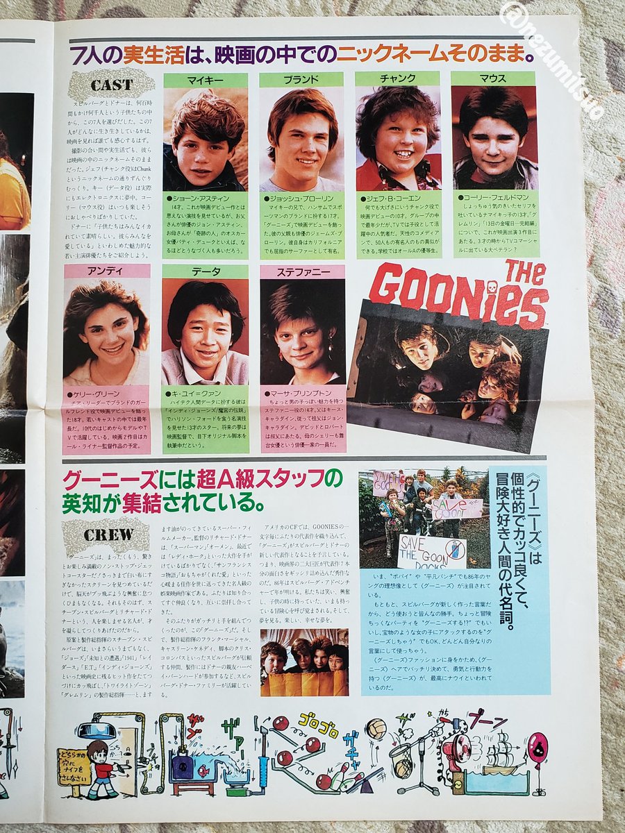 地上波としては実に28年ぶり 金曜ロードショー グーニーズ 放送前後に流れてきた小ネタ集 Togetter 地上波としては実に28年ぶり 金曜ロードショー グーニーズ 放送前後に流れてきた小ネタ集 Togetter