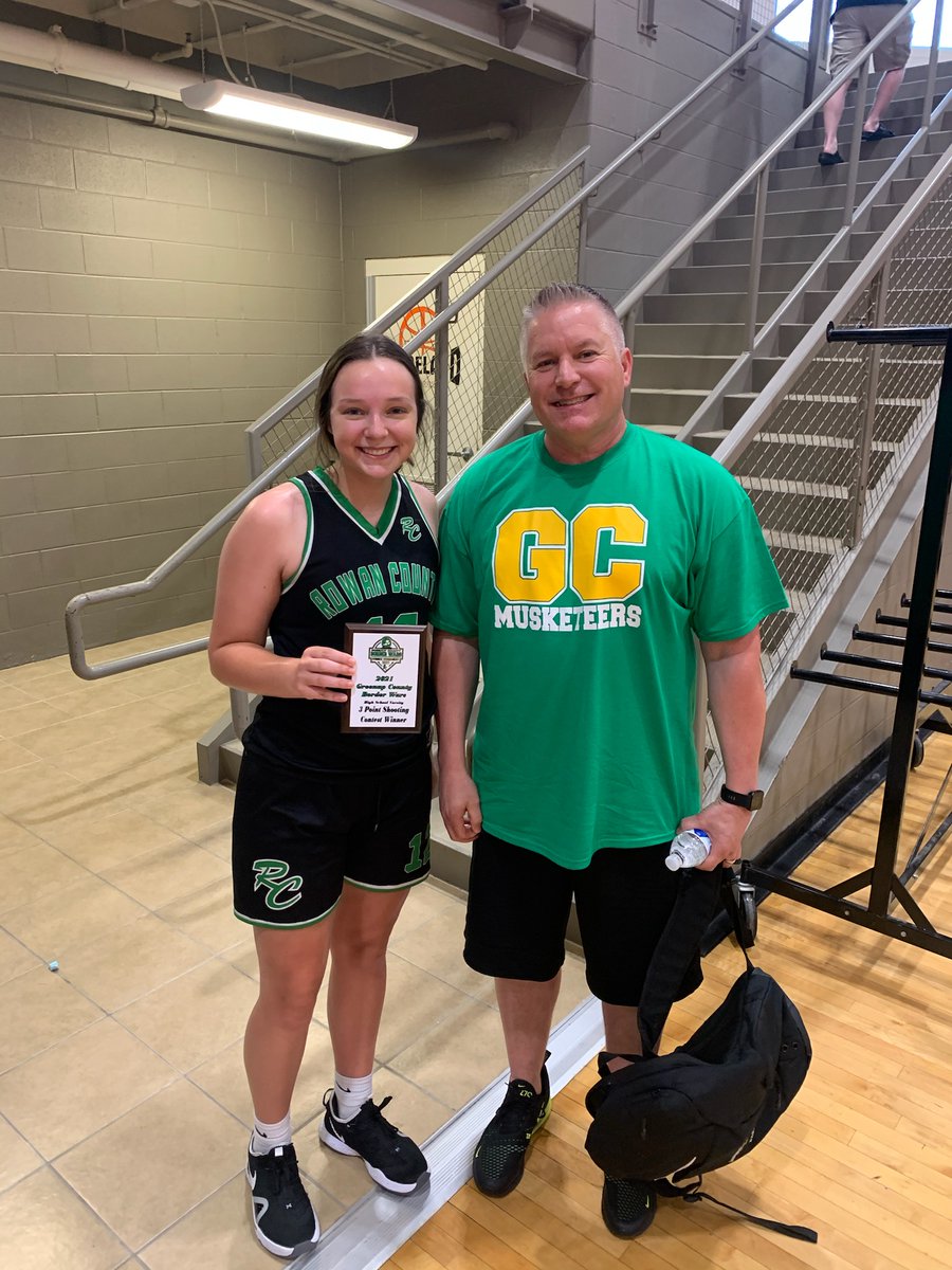 Rowan Countys Hailey Rose was our 3 point Champ at GC Border Wars. She hit 35- 3s in 2 rounds. Look out for this kid this year!  @MattStokess 
<a href="/HavenFord4/">Haven Ford</a> <a href="/h_rosee20/">Hailey Rose</a> @DavidandDarryl <a href="/KentuckyHigh/">Spencer Hutchison</a>
