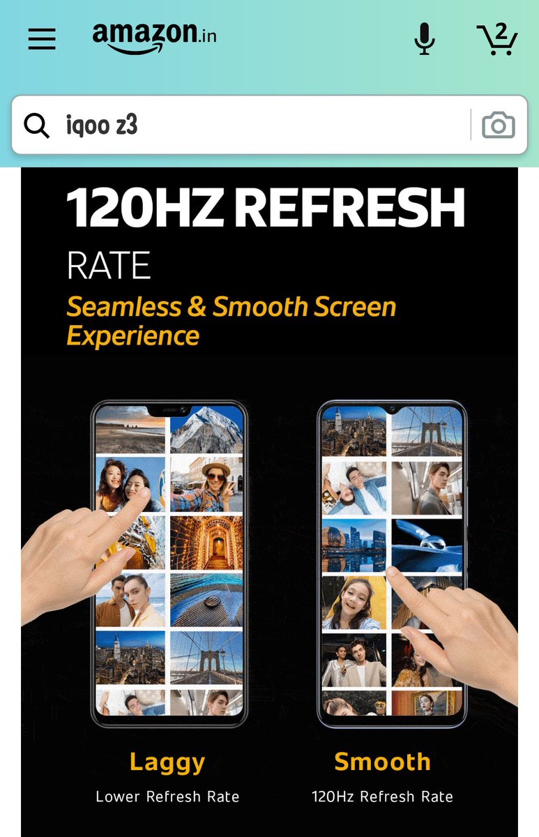 13Battlegrounds's tweet photo. @stufflistings @gagan_arora1 My most favourite features of #FullyLoadedz3 #iQOOZ3 5G smartphone are
(╭☞•́⍛•̀)╭☞ 120HZ REFRESH RATE
(╭☞•́⍛•̀)╭☞ 55W FlashCharge

#iQOOZ3 #iQOOZ3challenge
#stufflistingsarmy 
@gagan_arora1 @stufflistings https://t.co/UdGSOjpkc7