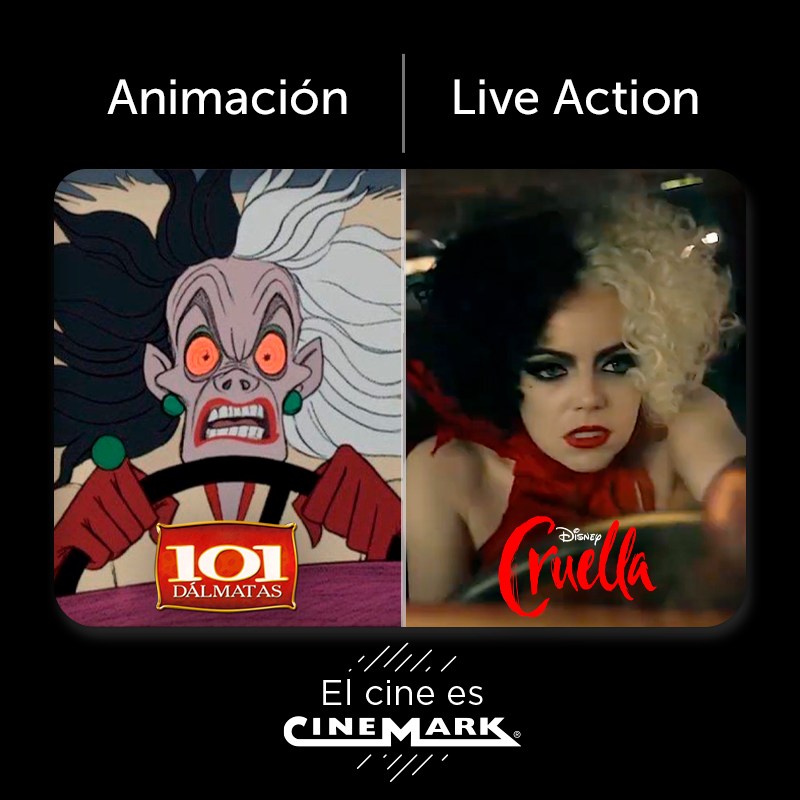 CinemarkCol's tweet photo. #SabíasQue 🤓
🎬 #EmaStone tuvo que ver una y otra vez las escenas animadas de #Cruella para lograr una espectacular actuación. 🤩
🍿🥳 No te quedes con las ganas y acompáñanos en Cinemark, comprado tus boletas y combos en 👉🏼 https://t.co/yYPTmBM2yo https://t.co/BwUX1ai4EW