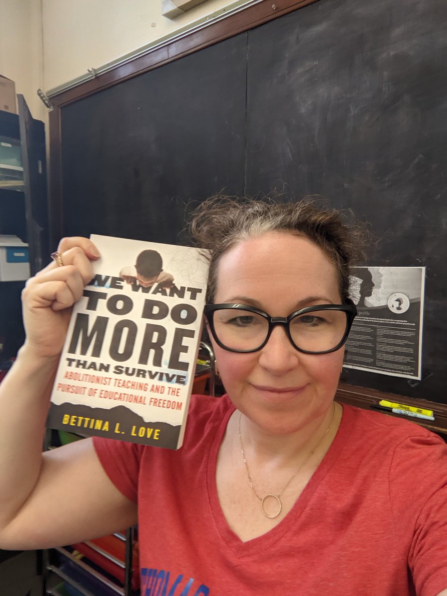 YogiWriter70's tweet photo. @BLoveSoulPower I am excited to learn that Bettina Love is speaking at SAISD's SEAD conference in July. If you are an educator, you need to read this book. It impacted me profoundly! https://t.co/tmn0yCMCla