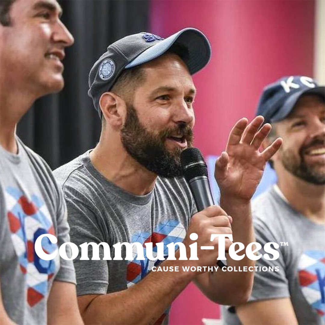 CharlieHustleCo's tweet photo. One of the initiatives that weβre most proud of from our first decade is our Communi-TEES Collection. Thanks to our loyal fans and customers, we have now donated more than ONE MILLION DOLLARS to Kansas City organizations and causes. THANK YOU! β€οΈ #CommuniTEES https://t.co/ylqu9UlQIw