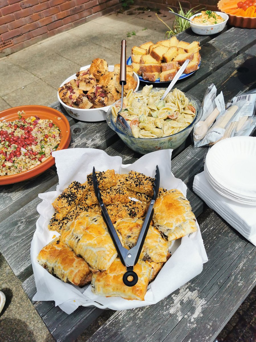 Connolly House carers tea party 🎉 Thank you to all those that visited and joined us in this amazing feast. A big hurrah to the residents who spent the morning toiling away in a very hot kitchen.
<a href="/withoutstigma/">SPFT - No longer in use</a>
<a href="/cagbrad83/">Catherine Crowe 💗💜💙</a>
<a href="/ShepherdTherapy/">Shepherd House -  Occupational Therapy</a>
<a href="/CrampSarah/">#HelloMyNameisSarah</a>
<a href="/naomikhorton1/">Naomi Horton</a>