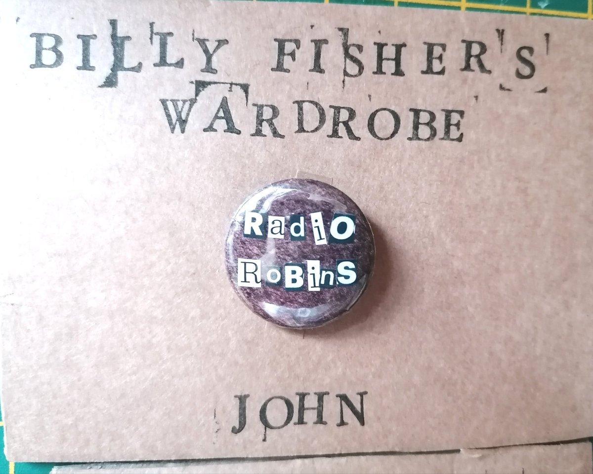 FishersBilly's tweet photo. Big fan of Elis James &amp; John Robins Podcast, so I've made some badges to send in. Elis based on today's show - Pressure is a Privilege, John - Radio Robins, &amp; Dave - Round are way (Oasis lyric, with intentional misspelling)
I've got a few Elis &amp; John based badges on Etsy now too. https://t.co/NCsHMvs1pO