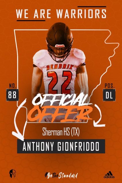 AnthonyGionfri1's tweet photo. So blessed to receive my first offer!! Thanks @RussHeidiSLC @coachcoryc @HarlowAndrew @ferg_coach @CoachWadeSteven @CoachEHill https://t.co/yN1lu1xnND