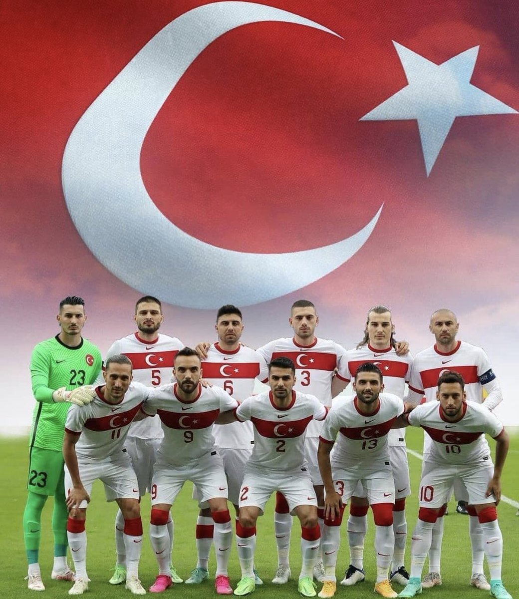 Kalbimiz ve dualarımız sizinle vurduğunuz gol olsun gösterin Türkiye'nin gücünü.. 🙏🙏🙏❤❤❤🇹🇷🇹🇷🇹🇷🇹🇷🇹🇷🇹🇷🇹🇷
#AsBayraklarıAs
#BizimCocuklar
#AslanGibi
#Türkiyeningücü
#millitakim
#EURO2020