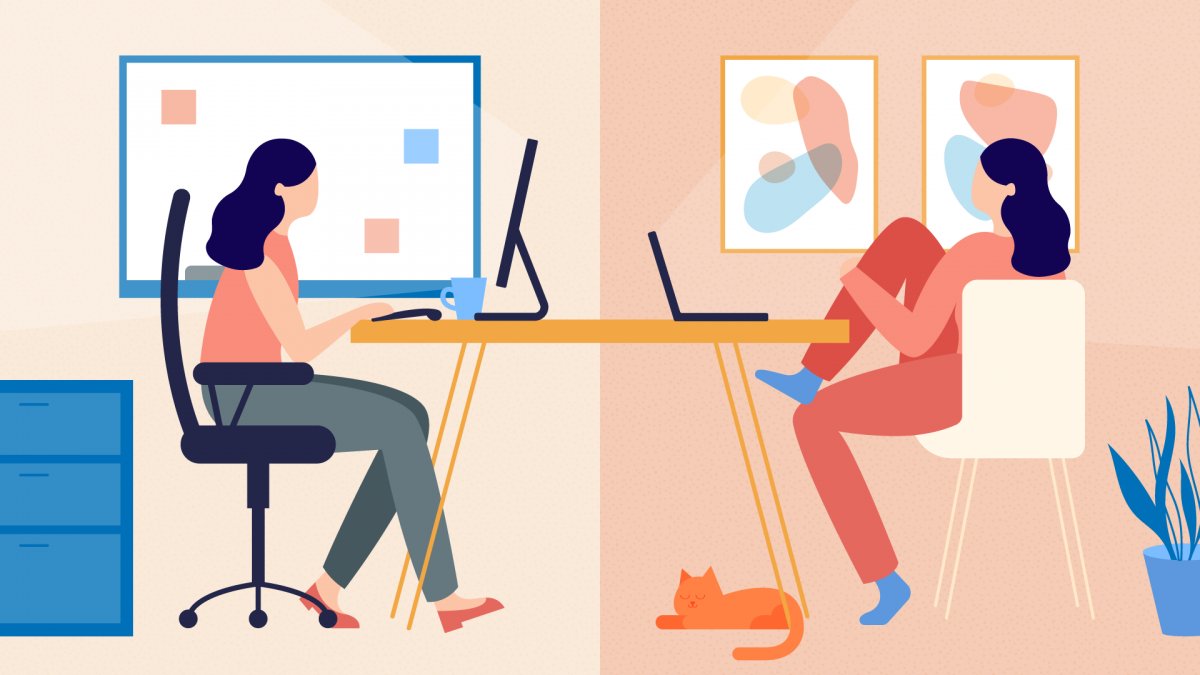 Nextiva's tweet image. Working remote? 👩🏽💻 Check out these 17 best practices for getting the most out of your day: bit.ly/remote-work-bp #remotework #WFH