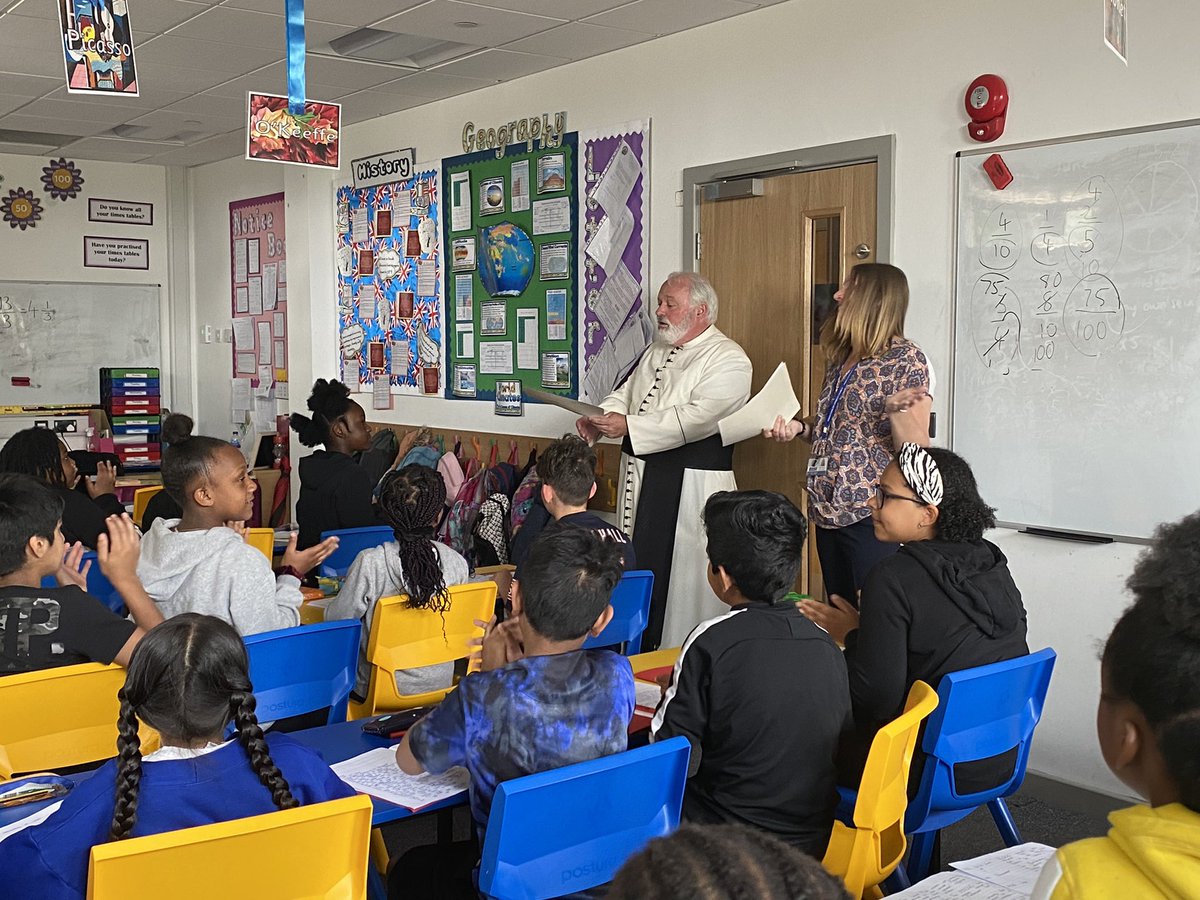 StMarysB20's tweet photo. We had another fantastic ‘Celebration Assembly on the go’ this morning. Well done to all the children for their fabulous work! https://t.co/2PYFw9UBWm