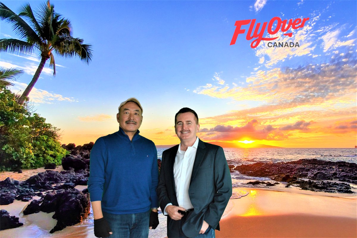 We had an amazing time at Hawaii from Above at FlyOver Canada! The closest thing to travel we've had for a long time  @FlyOverCanada @MyVancouver