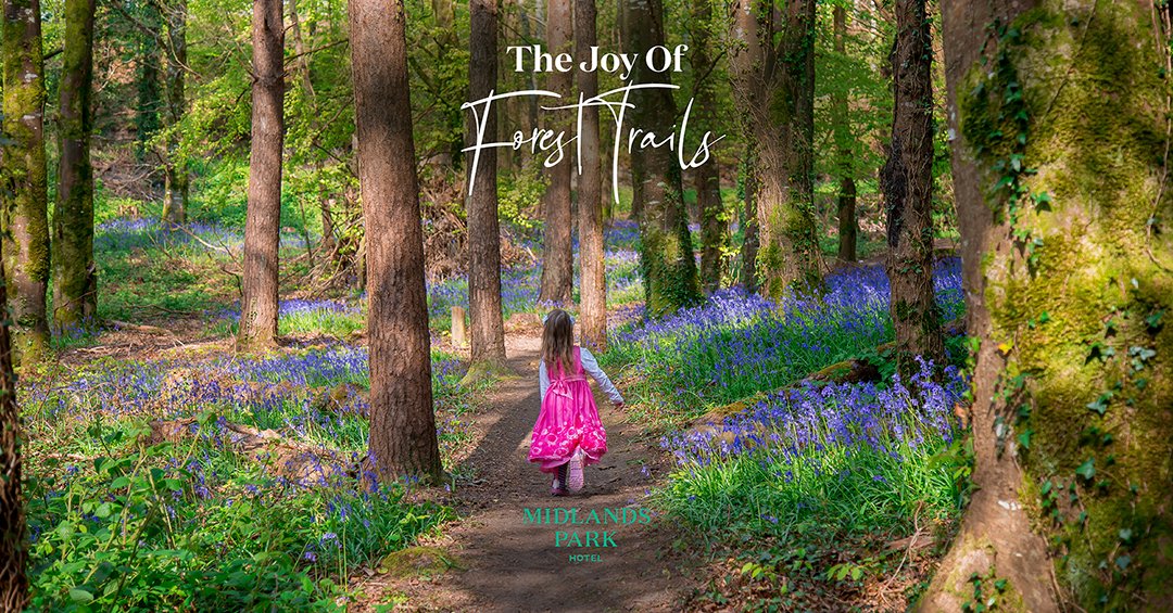 The joy of discovering nature trails or playing hide and seek in enchanting forests. The joy of a horseriding trek at Fossey Mountain Springs, or storytelling in the magnificent surroundings of Emo Court. Found at our family hotel in County Laois #TheJoyOf #MidlandsParkHotel